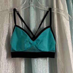 Light blue Lululemon sports bra